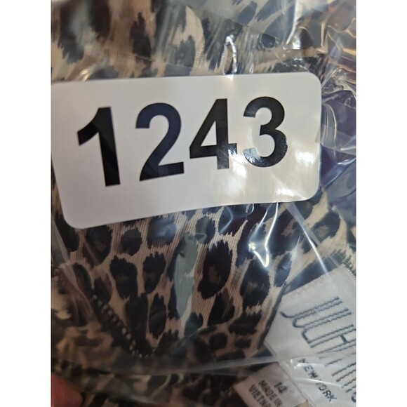 Julian Taylor New York Sleeveless Womens 14 animal print fit and flare - Picture 9 of 10